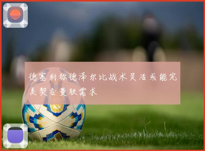 德塞利称德泽尔比战术灵活或能完美契合曼联需求